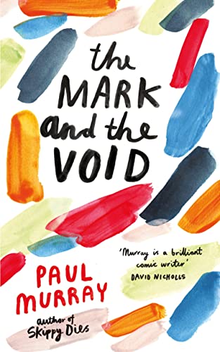 Book cover with bold black text and colorful brushstroke accents.