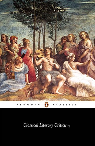 Book cover: “Classical Literary Criticism” with Renaissance painting imagery.