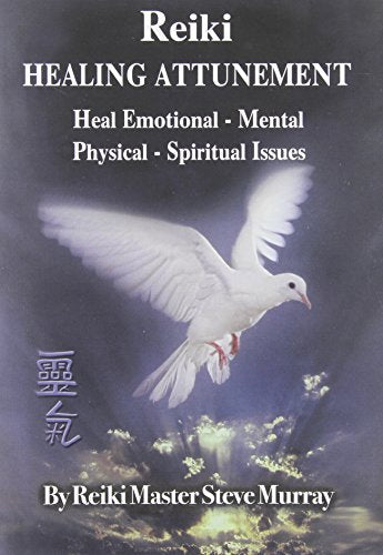 DVD cover with a white dove in flight and Reiki healing text.