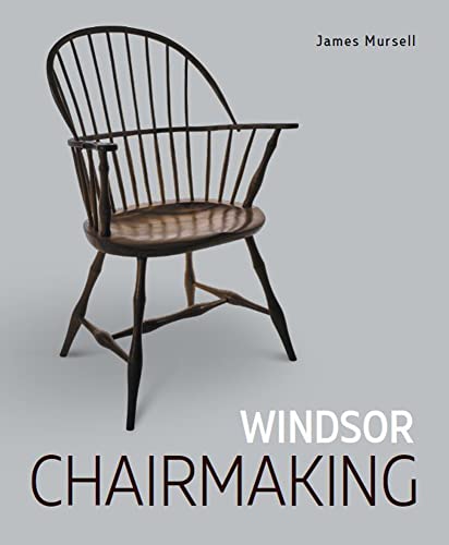 Book cover featuring a dark wood Windsor chair with a spindle back.