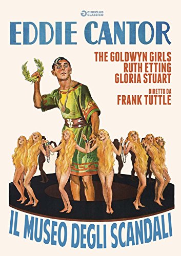 Museo Degli Scandali" DVD cover featuring Eddie Cantor with showgirls.
