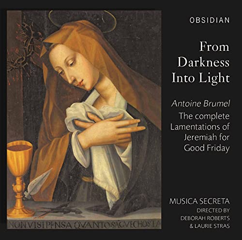 CD cover depicting a veiled woman with a chalice and text details.