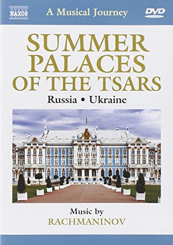 DVD cover for "Summer Palaces of the Tsars" featuring a palace facade.
