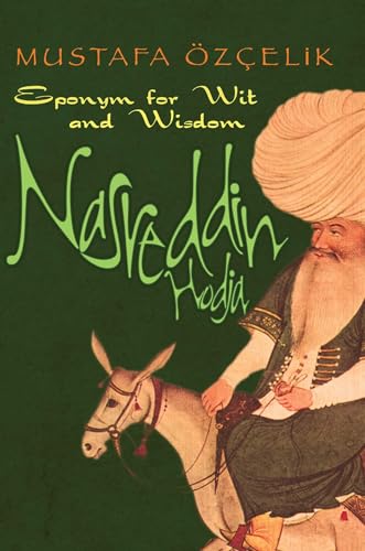 Book cover depicting Nasreddin Hodja on a donkey, with a large turban.