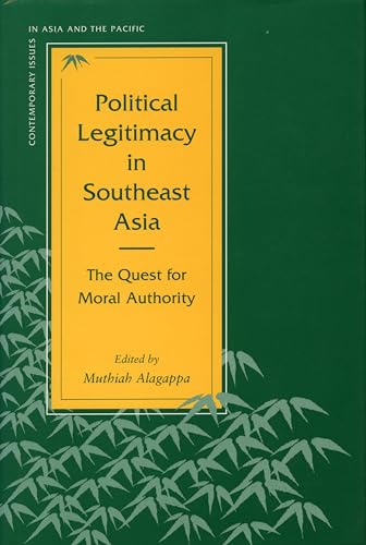 Book cover: “Political Legitimacy in Southeast Asia” with bamboo leaves.