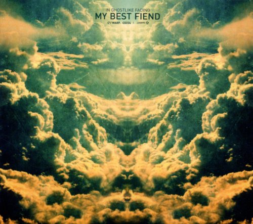 CD cover with swirling green and gold clouds, text reads “My Best Fiend”.