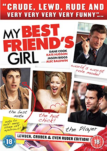 DVD cover for "My Best Friend's Girl" featuring actors Dane Cook, Kate Hudson, and Alec Baldwin.