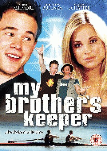 DVD cover for My Brother's Keeper featuring two close-up faces and two rowers below.