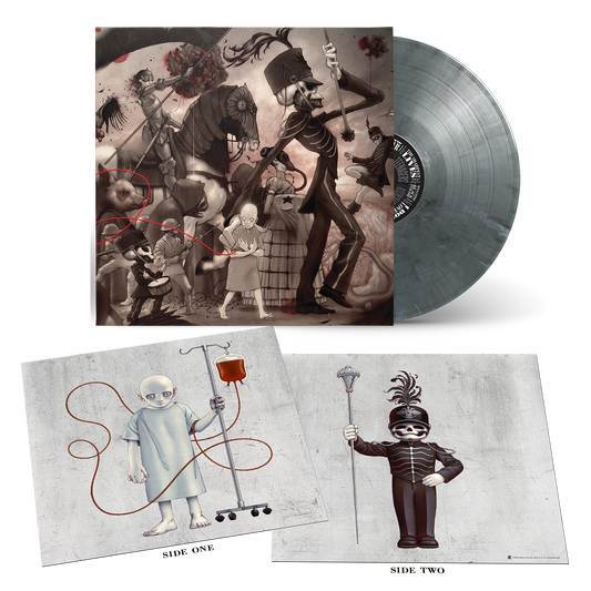 My Chemical Romance’s “The Black Parade” 20th anniversary vinyl record with artwork.
