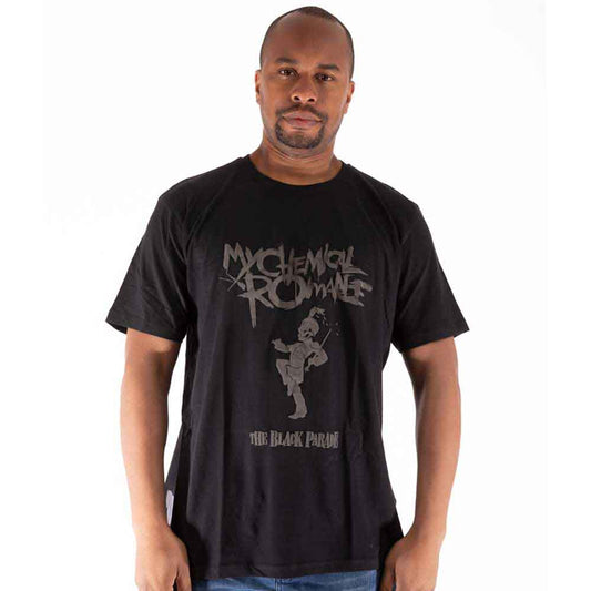 Black t-shirt featuring My Chemical Romance's "The Black Parade" album artwork.