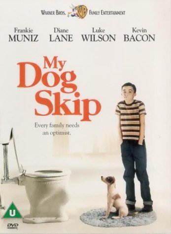DVD cover for "My Dog Skip" featuring a boy and his dog.