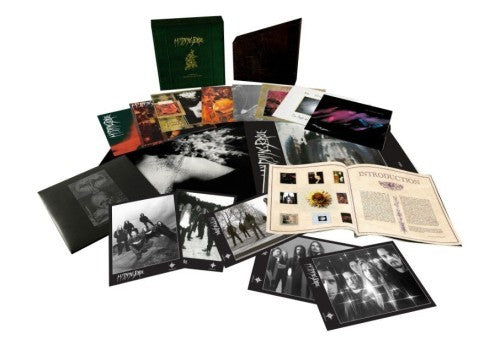 My Dying Bride vinyl anthology box set with booklets and photos.