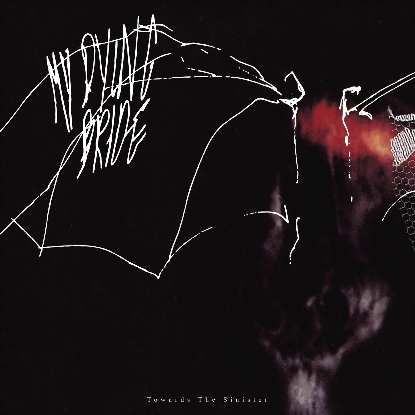 Album cover for My Dying Bride’s “Towards The Sinister” with skeletal imagery.