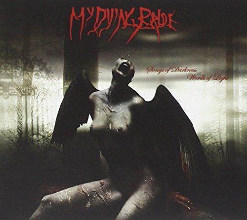CD cover: dark, gothic image of a winged figure in a forest.