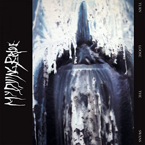 CD cover for My Dying Bride’s “Turn Loose The Swans”, gothic imagery.