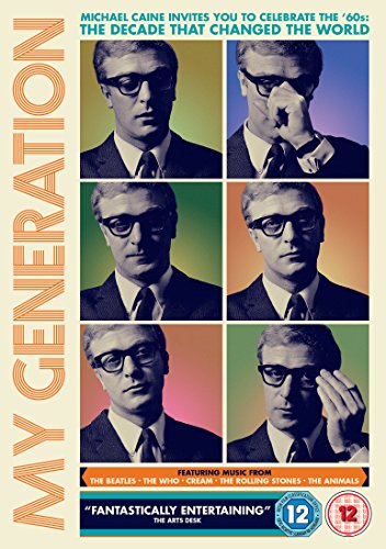 DVD cover for "My Generation" featuring Michael Caine in a grid of portraits.
