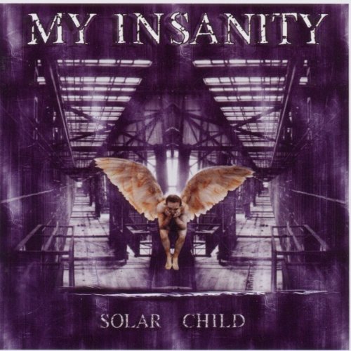 CD cover: winged figure in a tunnel, purple and grey tones.