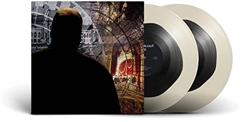 My Morning Jacket "Evil Urges" vinyl record with album art and two discs.