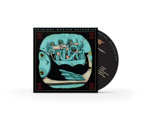 My Morning Jacket "Z" CD case and disc with surreal, blue artwork.