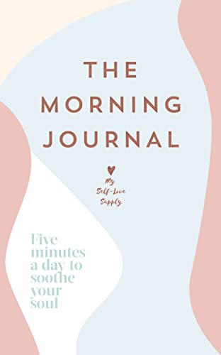 Pale journal cover with pink abstract shapes and red text.