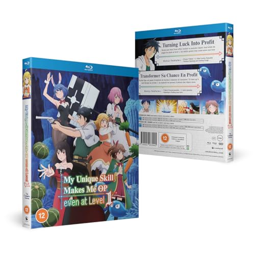 Blu-ray case for anime "My Unique Skill Makes Me Op Even At Level 1".