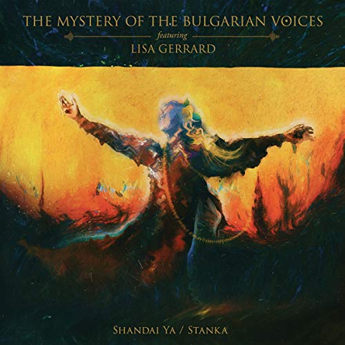 CD cover: painted figure with outstretched arms against a fiery background.