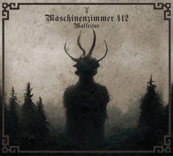 CD cover: dark figure with antlers in a forest landscape.