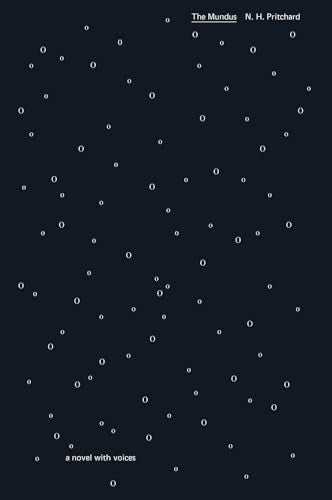 Dark book cover with white text and scattered circular shapes.