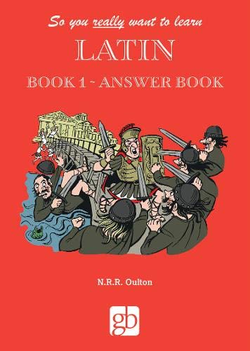 Red book cover for “So You Really Want to Learn Latin Book 1”.