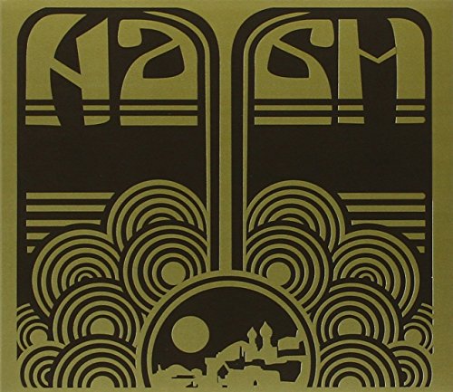 Naam CD cover: Art Deco style with golden waves and cityscape.