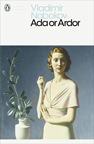 Book cover: “Ada or Ardor” by Vladimir Nabokov, featuring a woman’s portrait.