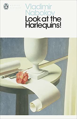 Book cover featuring a white chalice, a red flower, and paper on a table.