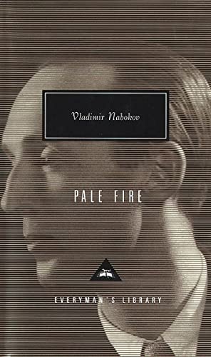 Book cover of “Pale Fire” by Vladimir Nabokov, with a portrait.