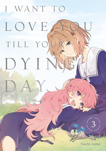 Manga cover with two young women in school uniforms, one lying down.