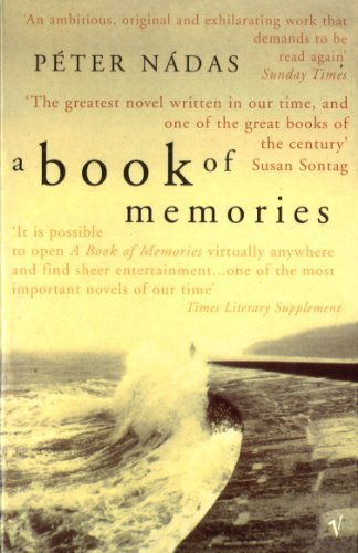 Book cover: “A Book of Memories” with a seascape image.
