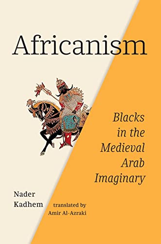 Book cover: “Africanism” with a medieval illustration of a horse and rider.