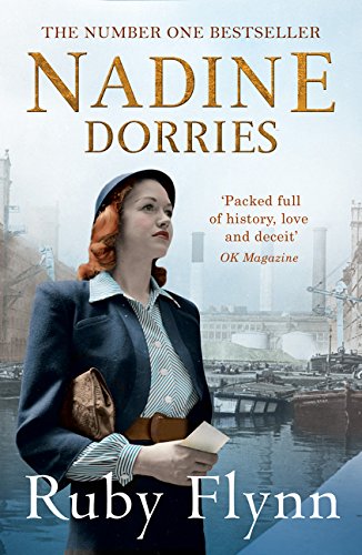 Book cover: woman in blue coat looks toward a harbor scene.