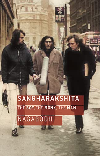 Book cover featuring three men walking on a city street.