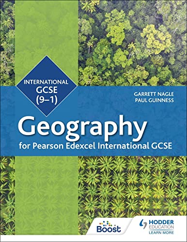 Geography textbook cover with lush green rainforest imagery.