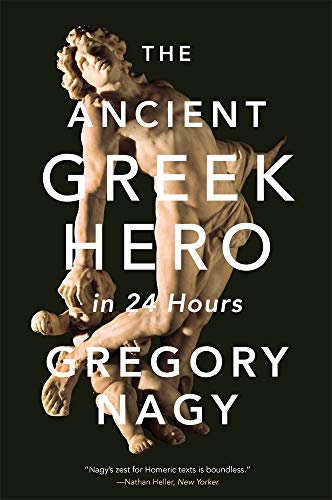 Book cover featuring a classical sculpture and the title "The Ancient Greek Hero.