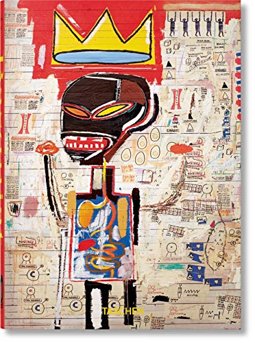 The image is a book cover featuring a painting of a crowned figure. Alt text: Book cover with abstract figure wearing a yellow crown, on a mixed-media background.