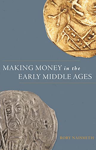 Book cover featuring a gold coin and a silver coin against a blue background.