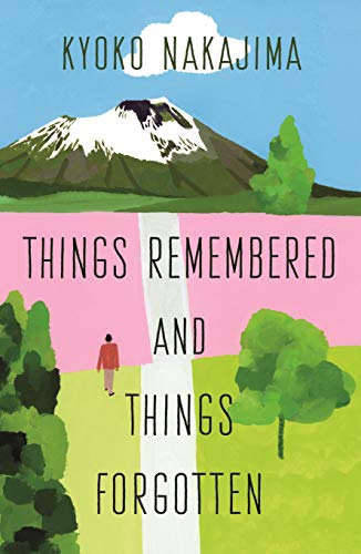 Book cover with a mountain, path, and small figure walking away.