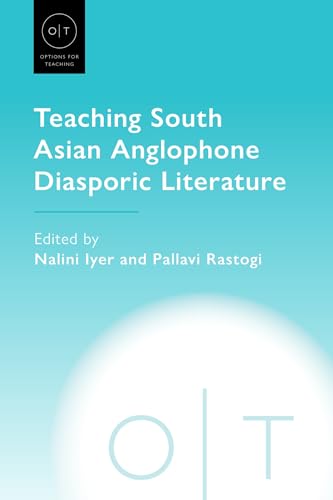 Book cover: "Teaching South Asian Anglophone Diasporic Literature", teal background.