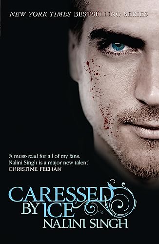 Book cover: close-up of a man’s face with blood-like streaks.