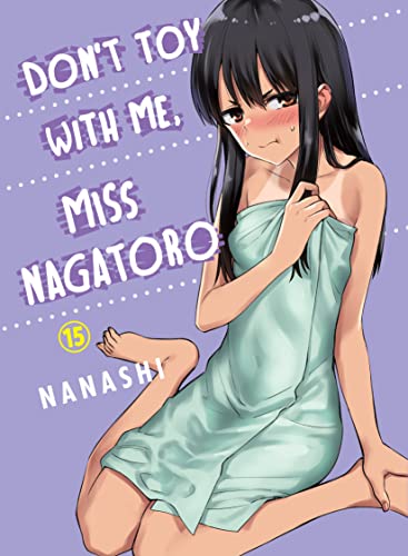 Manga cover: blushing girl in a teal towel, volume 15.