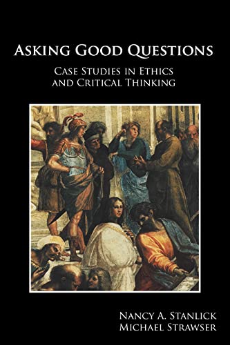 Book cover: "Asking Good Questions" with Renaissance painting detail.