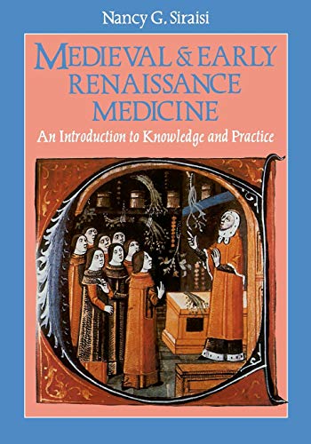 Book cover depicting a medieval medical lecture with illuminated manuscript art.
