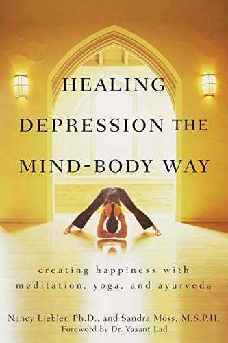 Book cover with a woman in a yoga pose framed by an arched doorway.