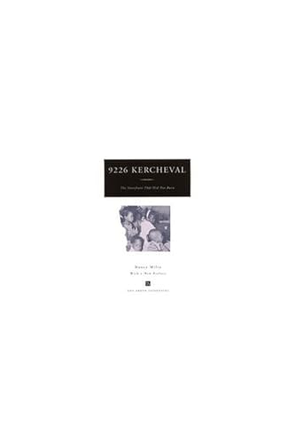 Book cover with black text and a small black and white photograph.
